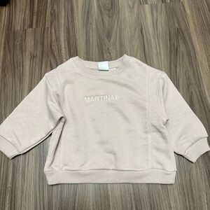 Adriana Embroidered Sweatshirt toddler kids sz 2